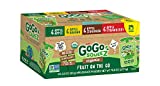 GoGo squeeZ Applesauce on the Go, Variety Pack (Apple/Banana/Cinnamon/Strawberry), 3.2 Ounce (24 Pouches), Gluten Free, Vegan Friendly, Healthy Snacks, Unsweetened, Recloseable, BPA Free Pouches