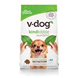 V-dog Dry Dog Food - Vegan Mini Kibble Dog Food - Plant Based for Small Breed Dogs - 4.5 LB - Adult Dog Food All Natural - Plant Based Protein - Made in USA