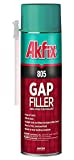 Akfix 805 Spray Foam Insulation Can - Waterproof Sealant with Straw, Expanding Polyurethane Foam Insulation Spray for Window and Door & Big Gaps and Cracks | 1 Pack, 25.3 Oz.