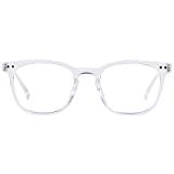 Blue Light Blocking Glasses Women Small Face Clear Frame Bluelight Blocker Teens Square Crystal ANDWOOD