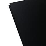 Plastics 2000 - KYDEX Sheet - 0.080" Thick, Black, 12" x 12", 2 Pack