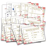 Baby Shower Friendly Feud Quiz, Family Feud Quiz, Baby Shower Game Night, Baby Shower Group Game, Mother to Be Party Game, Blush Flower Version-02