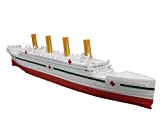 HMHS BRITANNIC Model - Highly Detailed Replica Historically Accurate No Assembly Required - 1 Foot in Length (Model Only)