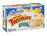 Hostess Banana Cream Twinkies,10 Count | Pack of 3