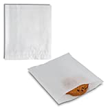 Wax Bakery Sandwich Bag For Little Bites or Cookies Grease-Resistant Size 6" x 6.5" by MT Products (150 Pieces)