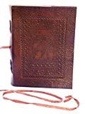 QualityArt Handmade Distressed Leather Journal Indiana Jones Diary Sketchbook 8 x 6 Christmas Gifts