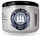 Wise Men Healing Balm with Myrrh and Frankincense Essential Oils for Neuropathy, Nerve Pain Relief, Arthritis, Sciatica and Facial Moisturizing