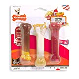 Nylabone Flavor Frenzy Power Chew Triple Pack Chili Cheese Dog, Popcorn & Cherry Small/Regular (3 Count)