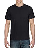 Gildan mens Dryblend T-shirt, Style G8000, 2-pack T Shirt, Black, XX-Large US