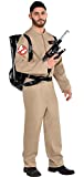 Party City Ghostbusters Halloween Costume with Proton Pack for Adults, Standard Size, with Jumpsuit and Backpack