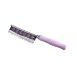 Small Pet Select - Hair Buster Comb for Rabbits, Cats and Dogs, Metal Pet Comb for Shedding and Detangling, Grooming Tool for Small Pets with Long and Short Fur