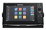 Simrad NSS9 evo3S - 9-inch Multifunction Fish Finder Chartplotter with Preloaded C-MAP US Enhanced Charts