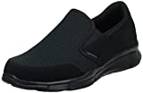 Skechers Sport Men's Equalizer Persistent Slip-On Sneaker, Black, 13 XW US