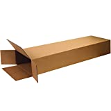 Boxes Fast BFHD20860FOL Side Loading Corrugated Cardboard Keyboard Box, 20" x 8" x 60", for Shipping, Packing, Moving or Storage, Kraft (Pack of 5)