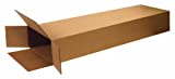 Aviditi HD20860FOL Side Loading Corrugated Cardboard Box 20" L x 8" W x 60" H, Kraft, for Shipping, Packing and Moving (Pack of 5)