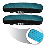 Memory Foam Armrest Pads - Office Chair armrest Pads with Cooling Gel - Wheelchair armrest Covers - Gaming Chair Arm Cushions Pads -Computer Chair Arm Covers - Desk Chair Elbow Pillow