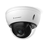 Amcrest 5MP POE Camera, Outdoor Vandal Dome Security POE IP Camera, 5-Megapixel, 98ft NightVision, 2.8mm Lens, IP67, IK10 Resistance, MicroSD 256GB (Sold Separately), Cloud, NVR (IP5M-D1188EW-28MM)