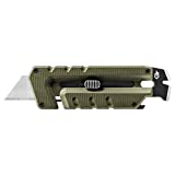 Gerber Gear 31-003743 Prybrid Utility Knife with Pry bar, Multitool Pocket Knife with Retractable Blade,EDC Gear, Green