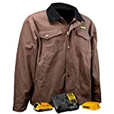 DEWALT DCHJ083 Heated Barn Coat Kit with 2.0Ah Battery and Charger, L