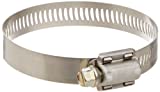 Breeze-62036H Power-Seal Stainless Steel Hose Clamp, Worm-Drive, SAE Size 36, 1-13/16" to 2-3/4" Diameter Range, 1/2" Bandwidth (Pack of 10)