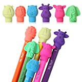 Mr. Pen- Erasers, Cap Erasers, 60 Pack, Animal Eraser Caps, Erasers for Kids, Pencil Eraser, Pencil Erasers Toppers, Eraser Pencil, Cute Erasers, Colorful Erasers, Back to School Supplies