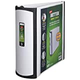 Staples Better 3-Inch D 3-Ring View Binder (White, Sold as 1 Each)  Holds up to 600 Sheets, Heavy Duty Binder with Wide Design, 2 Interior Pockets, Perfect 3-Ring Binder for Reports, Projects & More