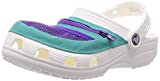 Crocs Unisex Men's and Women's Classic Fanny Pack Clog, White/Latigo Bay, 10 US