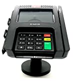 Sturdy Metal Swivel Stand for Ingenico ISC250 Touch Credit Card Machine - Complete Kit Includes Adhesive Glue Pad and Hardware