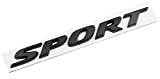 Sport Car Decal Emblem , Car Sticker 3D Raised Letters Emblem, Fits Honda Fit/Accord/Odyssey/Civic/CRV (Matte Black)