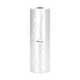 Immuson 12" x 20" Plastic Produce Bag on a Roll Food Storage Bags Clear Plastic Produce Bag for Fruits, Vegetable,Bread, Kitchen Bags (350 Bags-1 Roll)