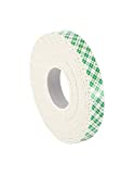 3M Double Coated Urethane Foam Tape 4032, 1" x 5 yards, Indoor Mounting, Bonding, and Attaching