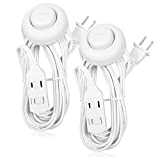 Maxxima 9 ft 3 Outlet Extension Cord with On/Off Foot Switch (Pack of 2)