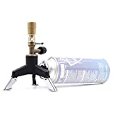 Bunsen Burner Multifunctional Portable Laboratory Disinfection Bunsen Burner Light Gas Torch with a Tripod for Butane Canister