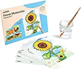 Relish - Dementia Aquapaints Activities for Seniors - Pack of 5 Reusable Water Painting Toys, Farm Memories, Alzheimers Products & Gifts for Elderly