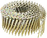 Metabo HPT Siding Nails | 2-1/4 in. x .092 in. | Wire Coil, Ring, Electro-Galvanized, Round Head | 3,600 Count | 13338HPT