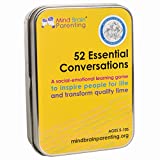 52 Essential Conversation Cards - Social Emotional Learning Activities for Kids, Teens, Family & Teacher - Build Social Skills, Growth Mindset - by Harvard Educator for Home, Therapy, School Classroom