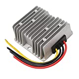 DROK 20A/240W High Current Non-Isolated Buck Voltage Converter Regulator Waterproof DC-DC 17-35V 24V to 12V Step-Down Power Supply Transformer Module for Automotive CMB Audio System LED Display