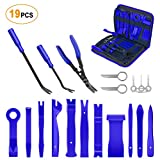 GOOACC - GRC-49 19Pcs Trim Removal Tool Set & Clip Plier Upholstery Remover Nylon Car Panel Removal Set with Portable Storage Bag