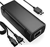 AC Adapter for Xbox 360 Slim,YCCTEAM Power Supply with Cord Replacement Charger Power Brick for Xbox 360 Slim Console Low Noise Version