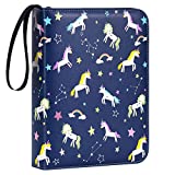 Unicorn Trading Card Binder for Games Cards, Photo Binder Collector Album (Unicorn for 400 Cards)