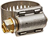 Breeze - 62008H Power-Seal Stainless Steel Hose Clamp, Worm-Drive, SAE Size 8, 1/2" to 29/32" Diameter Range, 1/2" Bandwidth (Pack of 10)