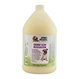 Nature's Specialties Coconut Clean Dog Conditioning Shampoo Concentrate for Pets, Natural Choice for Professional Groomers, Adds Highlighting and Body, Made in USA, 1 gal