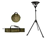 Overland Vehicle Systems Wild Land Camping Gear - UFO Solar Light Light Pods & Speaker Universal