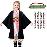 Demon Slayer Cosplay Costumes Kamado Nezuko Kids Girl Anime Kimono Hallowee Cloak XXL