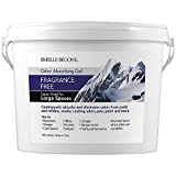 SMELLS BEGONE Odor Absorber Gel - Air Freshener & Odor Eliminator for Homes, Garages & Commercial Buildings - Industrial Strength - Fragrance Free - 1 Gallon