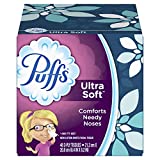 Puffs Ultra Soft Non-Lotion Facial Tissues, 1 Cube, 48 Tissues Per Box