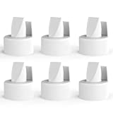 [6-Count] Papablic Duckbill Valves for Spectra and Medela, Replaceable Duckbill Valves for Spectra S1 Spectra S2 valves and Medela Pump in Style, BPA/DEHP Free
