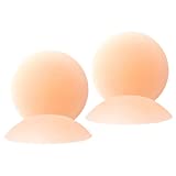 Ultra-Thin Nipple Cover - 2 Pairs, Adhesive Seamless Silicone Nipple Pasties for Women Reusable, Sticky Breast Pasties Petals Crme