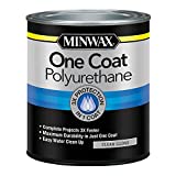 Minwax 356100000 One Coat Polyurethane, Quart, Gloss