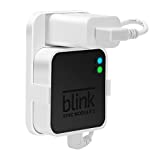 Outlet Wall Mount for Blink Sync Module 2,Save Space and Easy Move Mount Bracket Holder for Blink Outdoor Indoor Home Security Camera with Easy Mount Short Cable and No Messy Wires or Screw